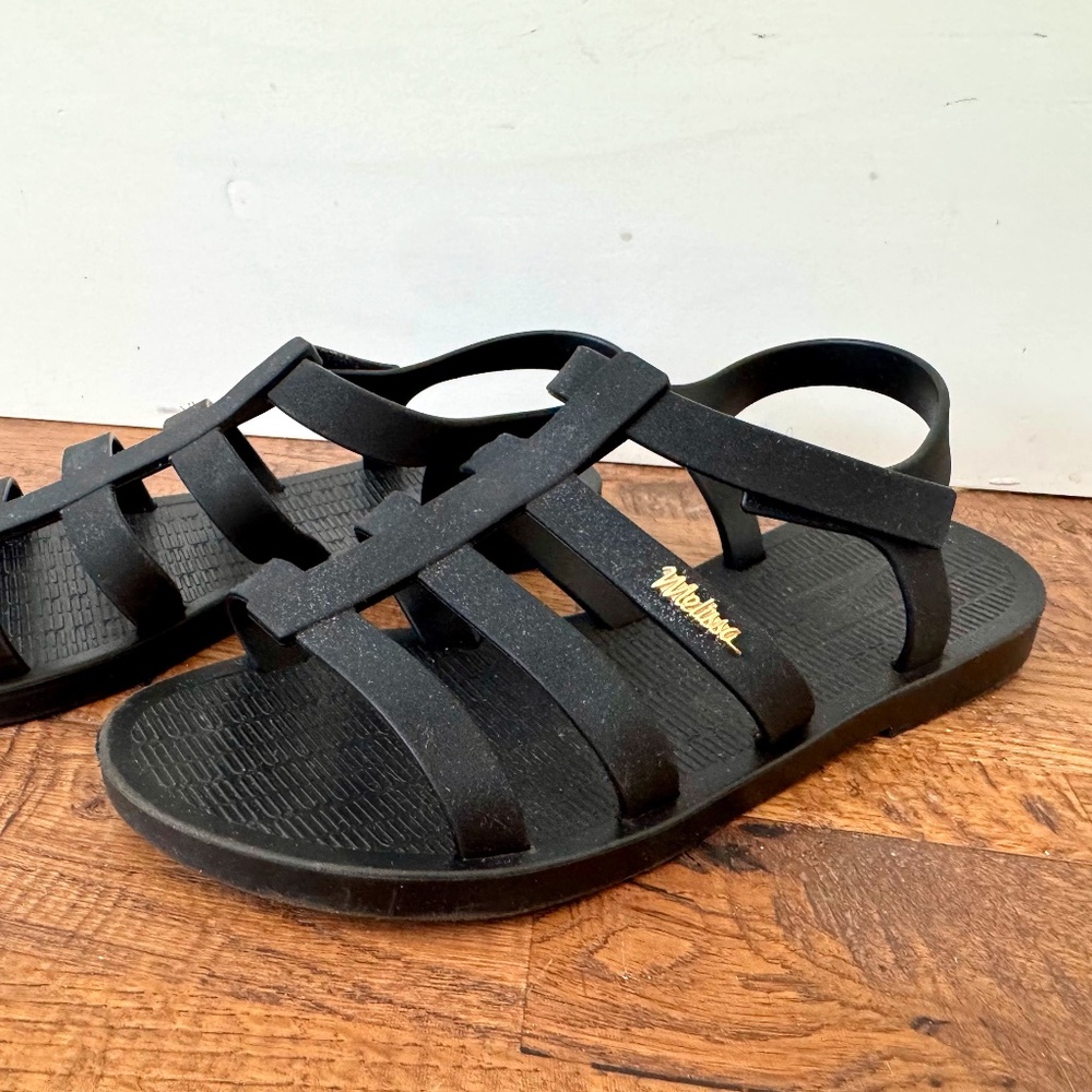 Melissa Sun Rodeo Sandals Melflex Women's size 6 M
